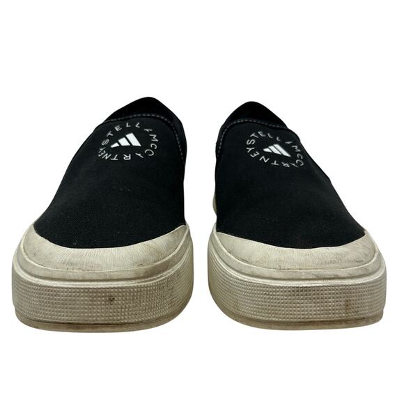 Adidas by Stella McCartney Court Slip-On Shoes Sneakers Platform Black Size US 9 - Picture 4 of 12